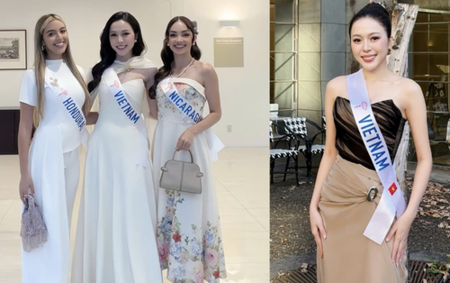 Đại diện Việt Nam gây ấn tượng sau những ngày đầu tại Miss International 2025