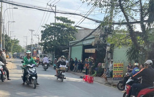 Người phụ nữ tử vong trên đường đón cháu đi học về