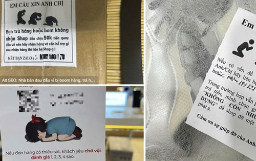 Boom hàng, trả hàng đến mức báo động, nhiều chủ shop gửi thư "cầu xin" khách