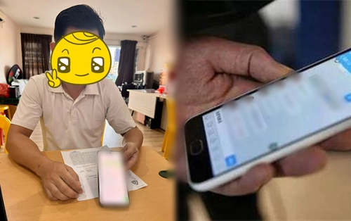 Nhận được tin nhắn "Hạn mức vay đặc biệt...", người đàn ông bấm vào xem thì lập tức mất 185 triệu