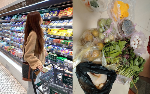 Bức ảnh cầm 400k đi chợ không tin được