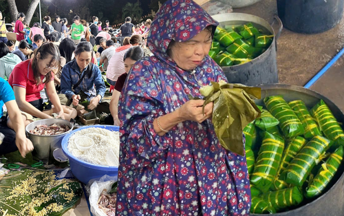 Khi cả nước cùng gói bánh chưng cho miền Trung: Những đêm trắng của tình người!