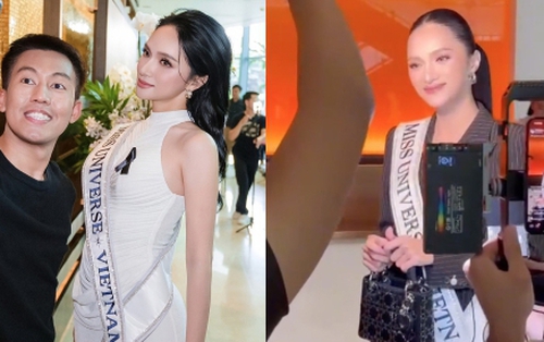 Hương Giang liên tục được truyền thông quốc tế săn đón khi thi Miss Universe