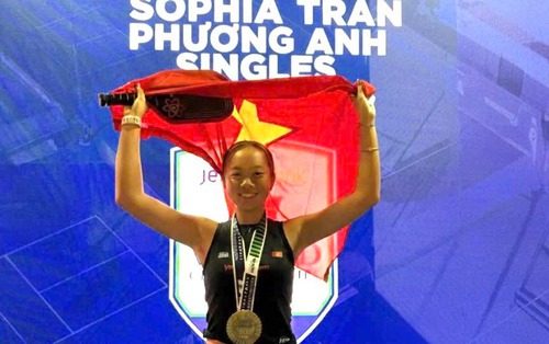 Sophia Phương Anh vô địch giải pickleball danh giá nhất thế giới