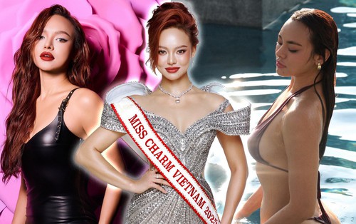Sắc vóc nóng bỏng của Á hậu đại diện Việt Nam tham dự Miss Charm 2025