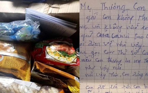 Nhận thùng quà mẹ ở quê gửi xuống kèm bức thư, con gái đăng lên mạng, viết mấy chữ gây tranh cãi: Có phải nuông chiều tạo kẻ vô ơn?