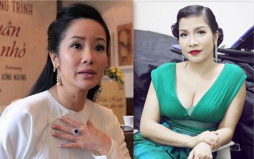 Ca khúc Mỹ Linh vừa giới thiệu xong "Hồng Nhung đùng đùng nổi giận, bỏ về"