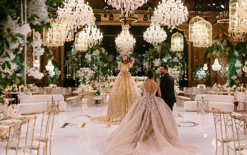 Gia đình tỷ phú chi bao nhiêu tiền để tổ chức đám cưới?