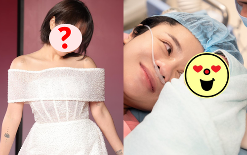 Chị đẹp Vbiz và chồng doanh nhân chào đón con gái đầu lòng