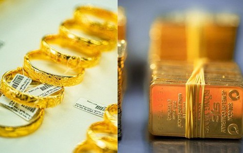 Mua vàng nhẫn hay SJC lúc này lợi hơn?