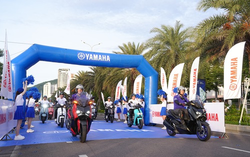 Khoảnh khắc đáng nhớ của các runner cùng Yamaha tại VnExpress Marathon Quy Nhơn 2025