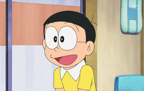 Thêm "hint" cho thấy Nobita là thiên tài ẩn giật, nhiều sinh viên tốt nghiệp trường top ra đời cũng phải bái cậu làm sư phụ