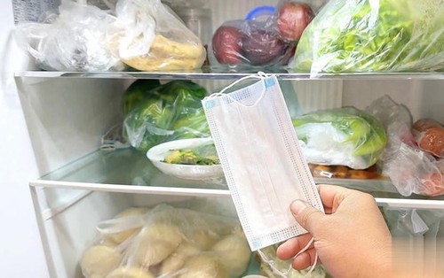 Cho khẩu trang vào tủ lạnh, hiệu quả "vàng mười" khiến tôi bất ngờ