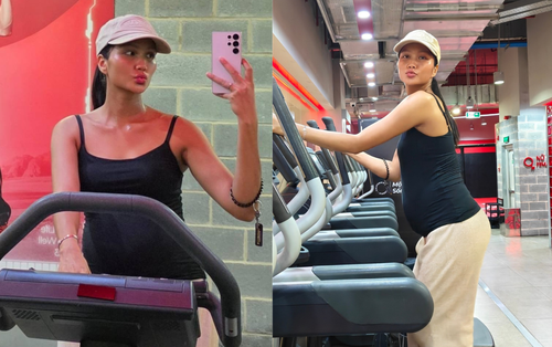 H'Hen Niê bụng bầu to vượt mặt vẫn tập gym gây sốt mạng xã hội, phản ứng của dân tình gây chú ý