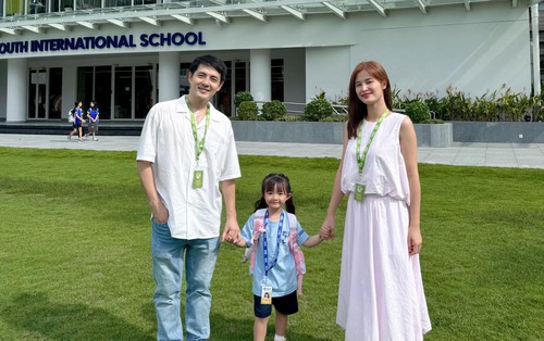 "Thế lực nhí" nhà Đông Nhi chính thức thành bạn cùng trường quốc tế có học phí nửa tỷ với ái nữ nhà Cường Đô La