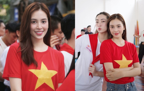 Hoa hậu 2 lần tham gia lễ diễu binh: Gương mặt tỷ lệ vàng, giàu có ở tuổi 25