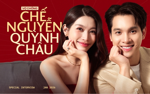 Đầu năm gặp vợ chồng Chế Nguyễn Quỳnh Châu: "Có tin vui vào thời điểm này là điều rất may mắn, vì hai đứa từng sợ khó có con"