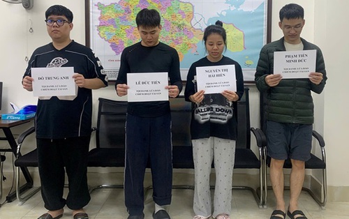 Bắt Nguyễn Thị Hải Hiền cùng 3 người khác