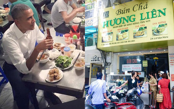 BÚN CHẢ HƯƠNG LIÊN: tin tức Mới nhất Quán bún chả cựu Tổng thống Obama từng tới ăn 8 năm trước: Nhất định không thay đổi một thứ - Đọc tin tuc