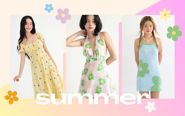 Các mẫu váy hoa đẹp thơ mộng mà không sến súa sẽ “nở rộ” vào mùa hè này