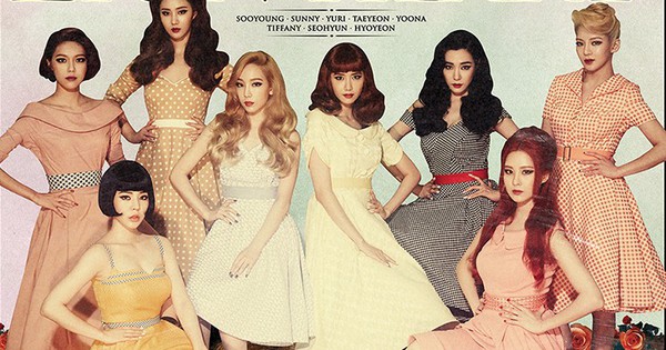 SNSD quyến rũ trong loạt ảnh Retro nhá hàng single tiếp theo