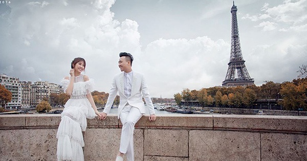 Trấn Thành - Hari Won chụp ảnh cưới tại Pháp giữa tiết trời lạnh buốt 3 độ C