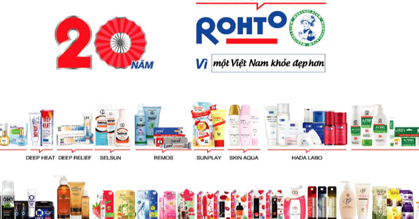 Rohto-Mentholatum (Việt Nam): 20 năm - Một chặng đường