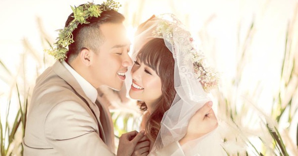 Hé lộ loạt ảnh cưới chưa từng công bố của Trấn Thành - Hari Won