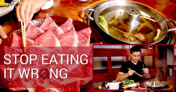 Lẩu shabu shabu là món ăn rất nổi tiếng của Nhật và bạn đã biết cách ăn 