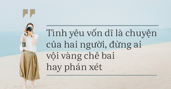 Yêu nhiều người vào nhiều lúc thì có sao, miễn là yêu ai cũng nghiêm túc