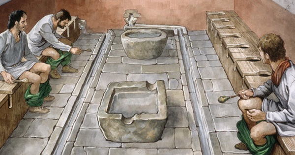 Chuyện đi vệ sinh của thời La Mã cổ đại - Kenh14
