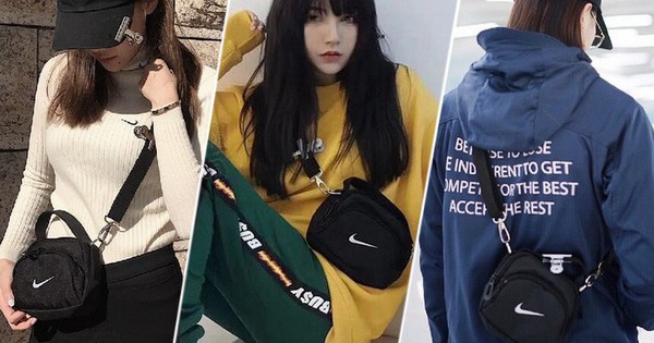 Giá bình dân lại “chất” không kém đồ hiệu, mẫu túi đeo chéo mini của Nike đang thu phục hàng loạt bạn trẻ châu Á