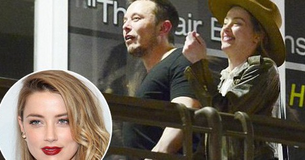 Amber Heard công khai nắm tay tái hợp Elon Musk - đại gia sở hữu hàng trăm nghìn tỷ đồng