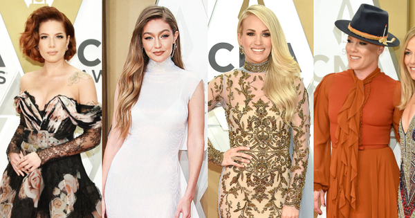 Thảm đỏ hot nhất hôm nay: Halsey bức thở vòng 1 vẫn bị Gigi Hadid ''đè bẹp'', nữ ca sĩ U50 gây sốc vì bộ cánh đặc biệt