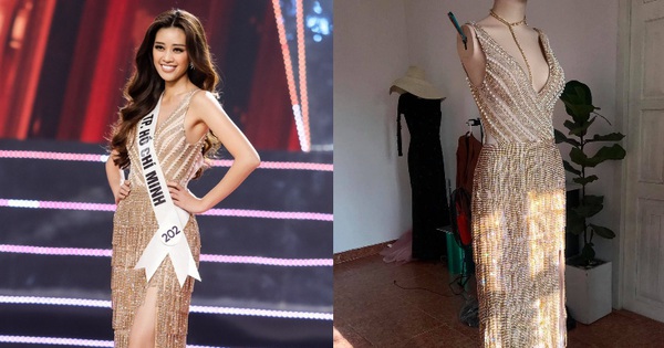 Đầm dạ hội Hoa hậu Khánh Vân diện lúc đăng quang: Zoom kỹ mới thấy lộng lẫy hết sức, tiên đoán phần nào kết thúc có hậu