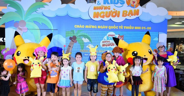 POPS Kids sẽ dẫn "đội quân" Pikachu đến thăm các bé vào ...