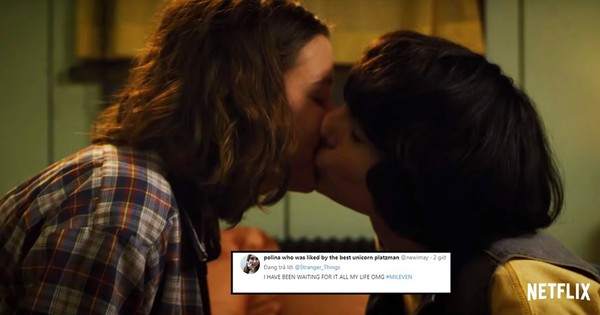 ''Stranger Things'' mùa 3 vừa tung traller khiến fan bấn loạn vì nụ hôn của cặp sao nhí
