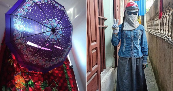 Cư dân mạng so tài xem ai chống nóng sáng tạo hơn: Mát là được, hình tượng là gì ăn được không?