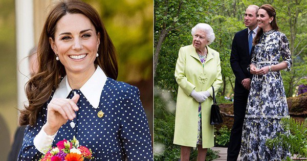 Không kém cạnh Meghan Markle, Kate Middleton “cả gan” phá vỡ quy tắc thời trang Hoàng gia bất chấp cả Nữ hoàng?