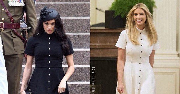 Bao lần đụng độ, Meghan Markle đều bị Ivanka Trump “đè bẹp” vì cả style lẫn khí chất cao sang