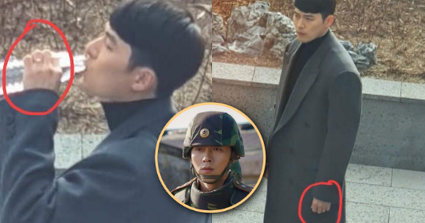 Phát hiện ''vật thể lạ'' trên ngón áp út của Hyun Bin ở hậu trường ''Crash Landing On You'': Anh đã cưới cô nào rồi ư?