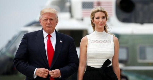 ایوانکا ترامپ و پدرش