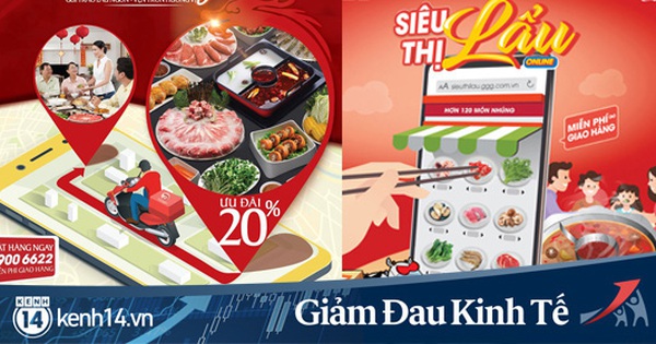 Nhiều thương hiệu lẩu nổi tiếng áp dụng hình thức giao hàng, ăn lẩu tại nhà mùa dịch giờ đã không còn khó khăn nữa