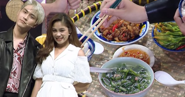 Tình yêu hoàn mỹ: Nàng mẫu ảnh mang cả mâm cơm lên sân khấu để tỏ tình với Võ Điền Gia Huy