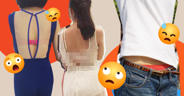 Những pha mặc đồ lót hớ hênh ''đi vào lòng đất'' của các chị em khi hè đến, có nàng ra đường còn quên cả ''cài dây an toàn''