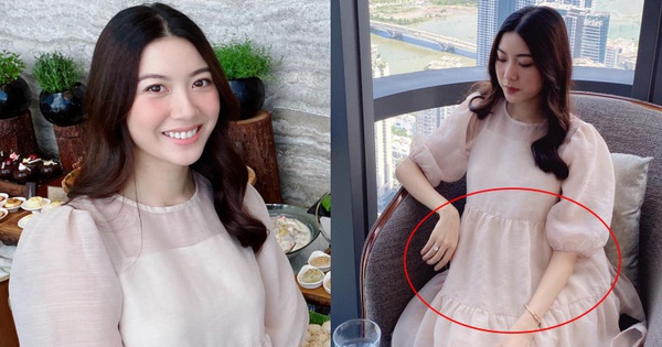 Chỉ với 1 chi tiết, Thuý Vân đã làm rộ nghi vấn đã mang thai con đầu lòng với ông xã doanh nhân