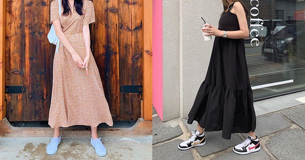 Cứ mix 5 kiểu váy sau với giày sneaker, bạn sẽ được nhân đôi vẻ sành điệu và xịn sò
