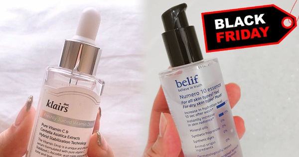 10 serum trị thâm, cấp ẩm đã ''xịn sò'' còn đang được sale mạnh