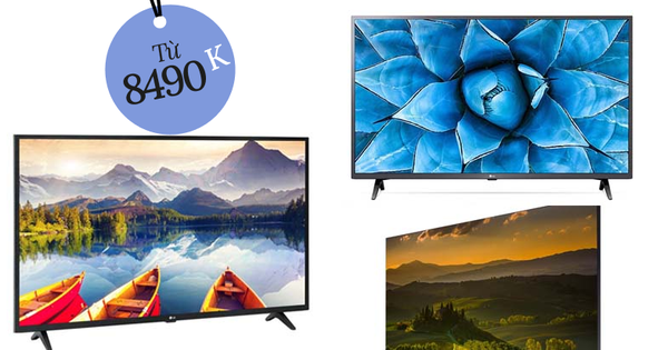 4 Smart TV bán chạy nhất tại các siêu thị điện máy, giá từ 8,4 ...