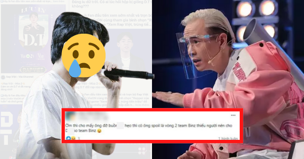 Bị loại nhưng vẫn xuất hiện dày đặc trên fanpage Rap Việt, netizen đồn đoán nam rapper này được 